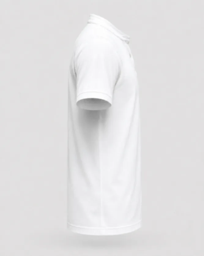 REMERA HENLEY M/C BLANCA CROWNED