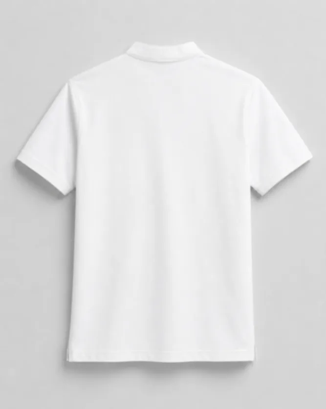 REMERA HENLEY M/C BLANCA CROWNED